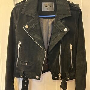 BLANKNYC suede jacket black XS